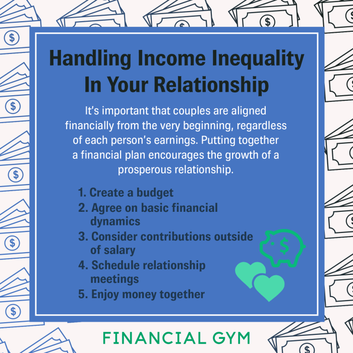 How To Handle Income Inequality In Your Relationship